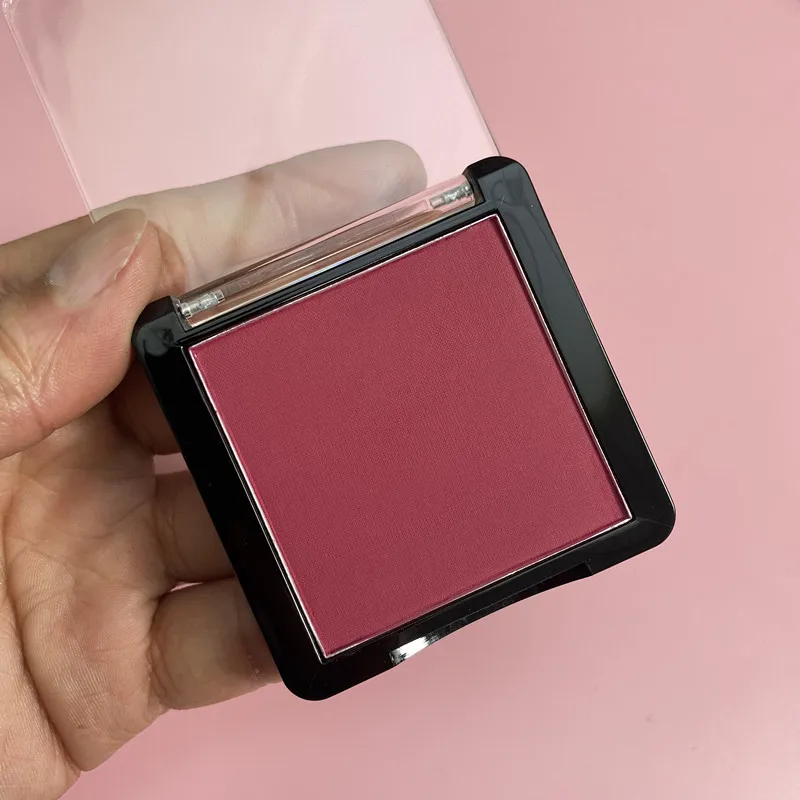 New Wholesale Make Your Own Brand Vegan Blush Pallets 12 Colors Makeup Powder Single Blush Palette Private Label