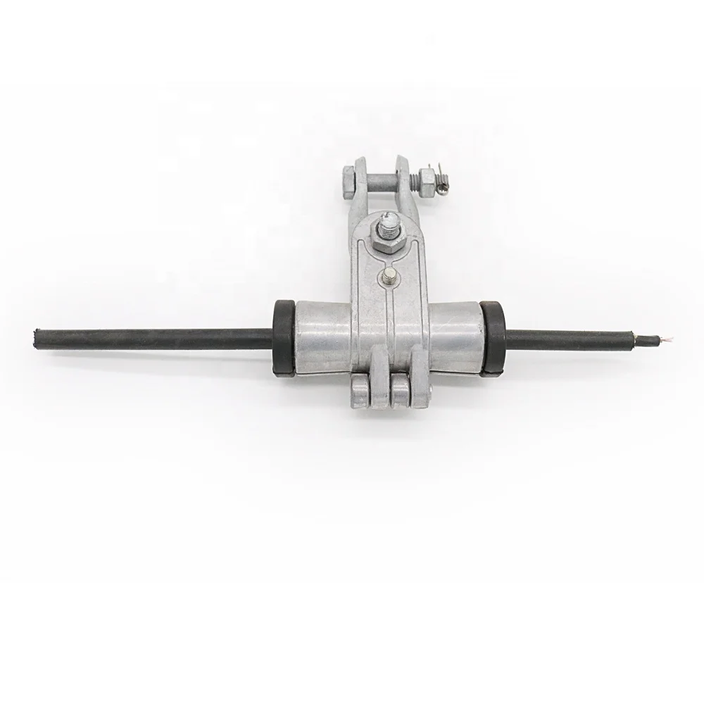 ADSS Short Span Tangent Suspension Clamp with Aluminum Housing Clamp Suspension Set for 100 Span ADSS/OPGW Power Accessories