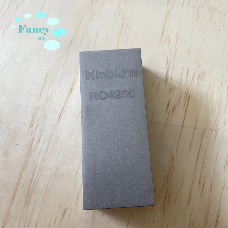 Niobium foil Niobium cube Customer size pure Niobium price per kg