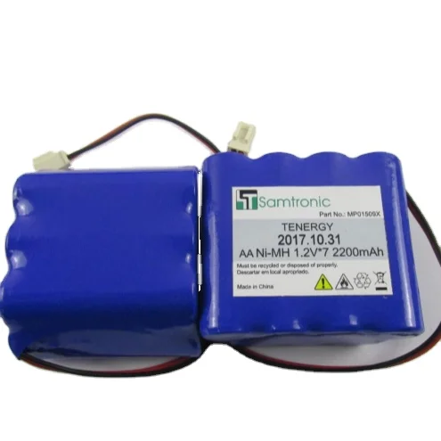 Rechargeable Nickel-Metal Hydride battery MP01509X (Contained in Peristaltic Infusion Pump ICATU)