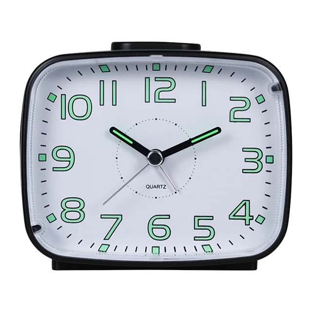 iMSH BM12201 Quartz analog alarm clocks table bedside alarm clock wecker despertador desktop custom analogue alarm clocks