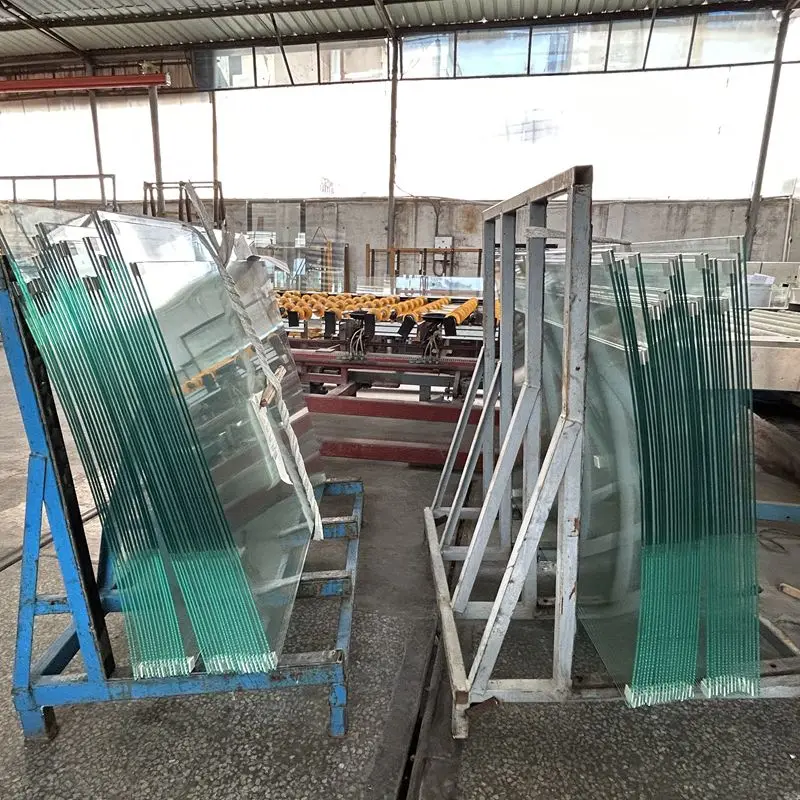 Sliding hotel shower modern bathroom shower rooms vidrio clear tempered glass flat glass Spain