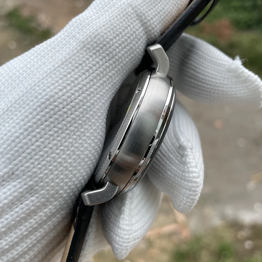 STEELDIVE SD1903 New Arrival 46.5mm Steel Case Dive Watch Super Luminous C3 Unique Crown 200M 20ATM Diving Men Watches