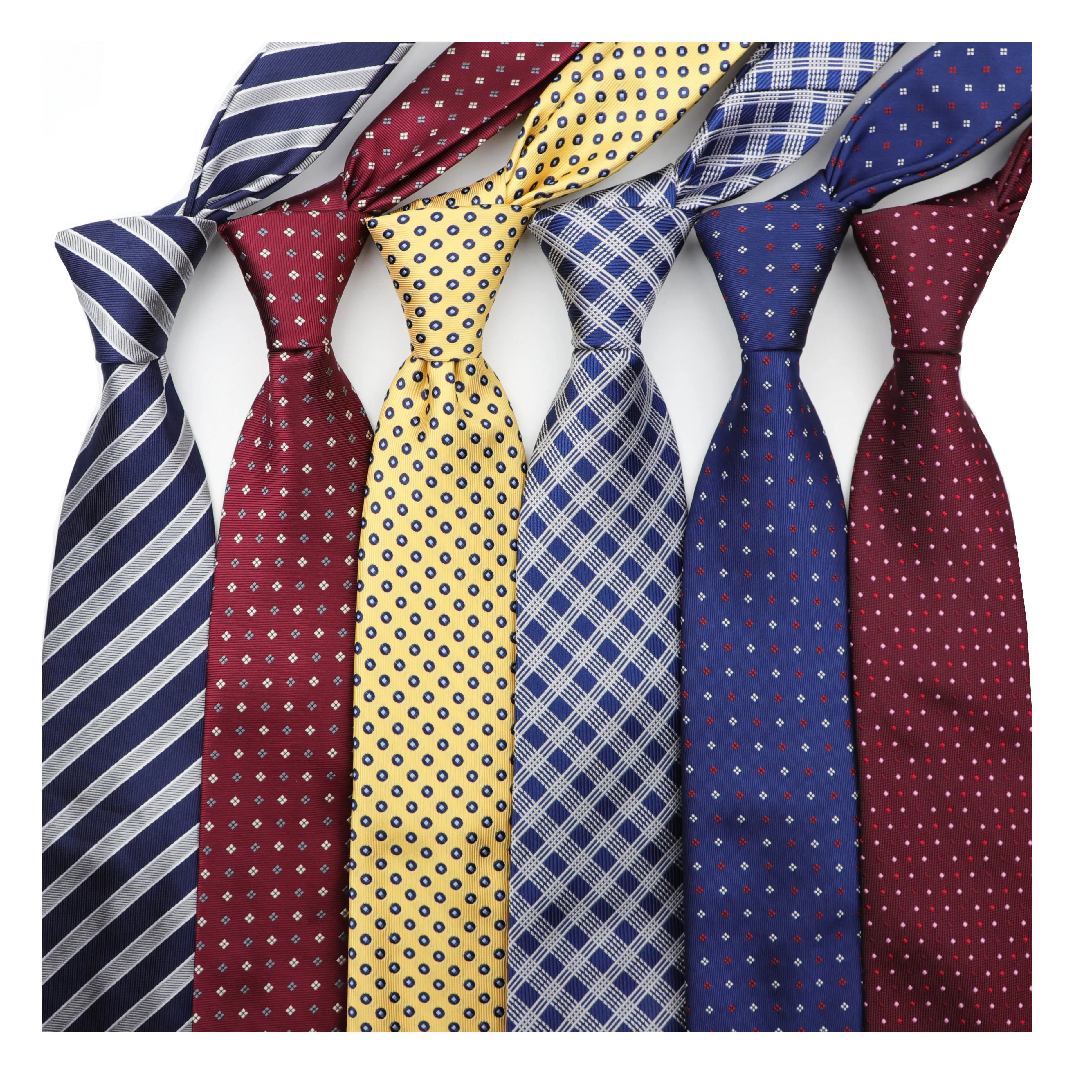 Классические Полосатые узкие шеи галстук 8 см формальная Мужская жаккардовая деловые туфли; Свадебные Мужские Галстук-бабочка