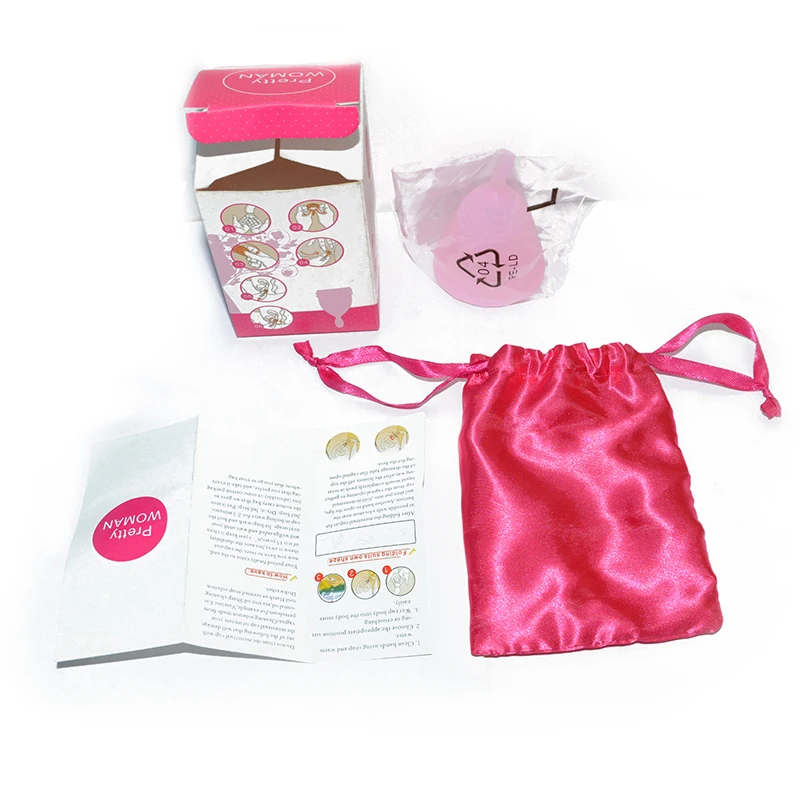 Reusable Medical Grade Silicone Women Organic Wholesale Menstrual Period Cup Feminine Copa Menstrual cup for women
