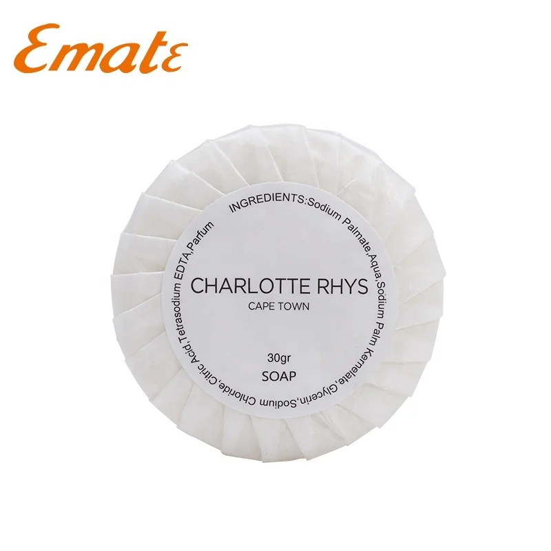 Hot sale mini soaps for hotels hotel soap pleated wrap