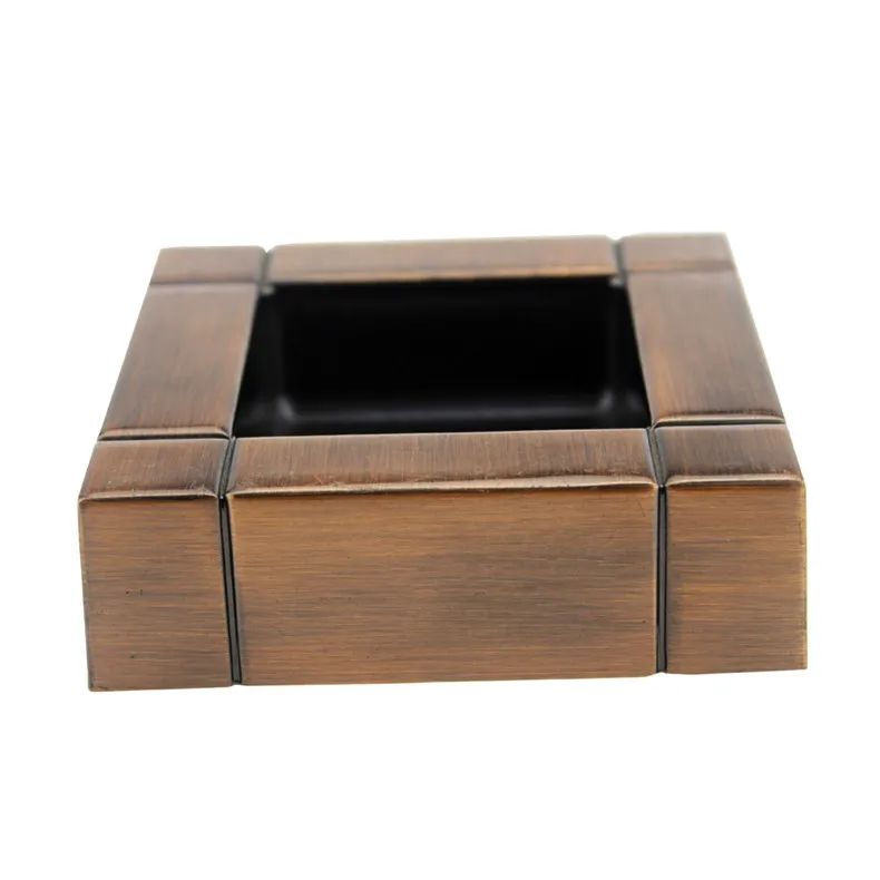 Portable Cigar Smoking Ashtray Pocket Mini Customizable Metal Wholesale Custom Logo Cenicero Portatil Outdoor Cigarette Holder