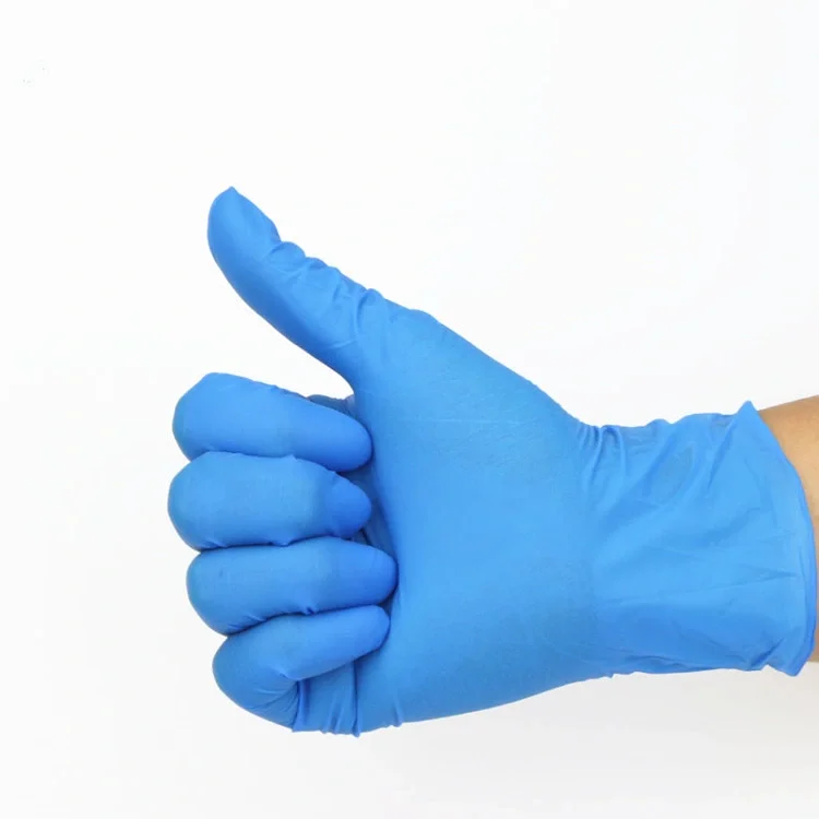 Powder Free Disposables Food Grade Surgic Medic Pvc Vinyl Blue Black Tattoo Nitrile Gloves