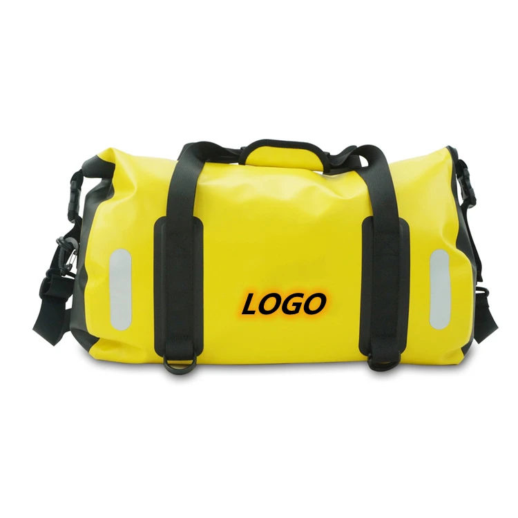 High Quality Duffel Bag Dry Bag with Reflective Strip Customize Logo Waterproof Luggage for Travel and Sports Gym Bag