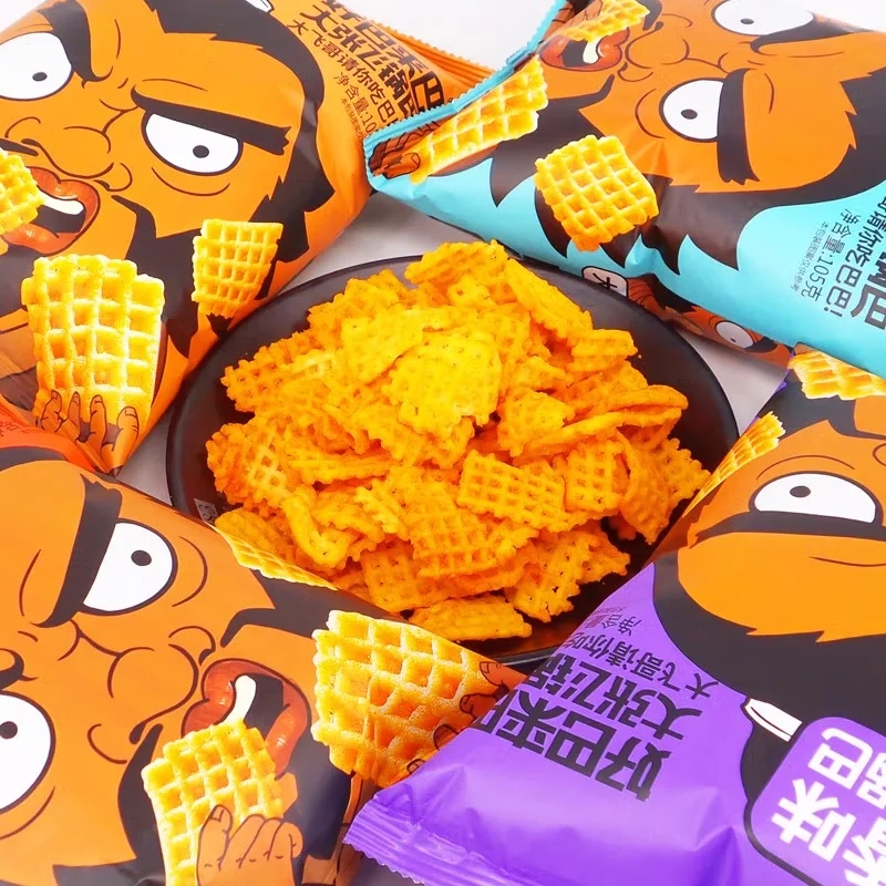 Hot Selling Snacks Spicy Flavor Rice Cracker 105g