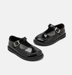 Girls Elegant Mary Jane Shoes Dress Flats Oxford School Uniform Shoes for Kids