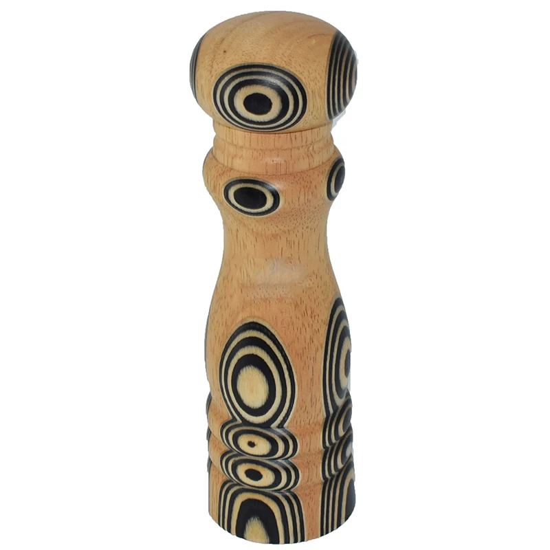 Customized Acacia Wood Pepper and Salt Mill Manual Grinder Wooden Spice Salt Shaker