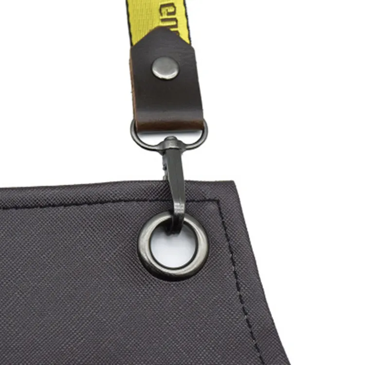 Professional leather beard apron Hairdresser Barber Shop Salon Apron for adult buyers nail salon apron