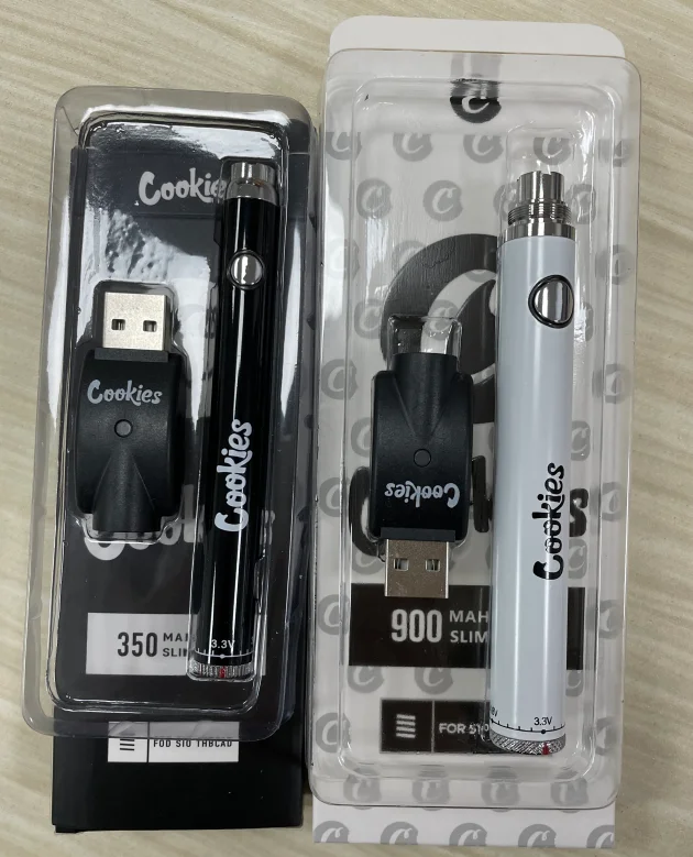 Заводская поставка 900mAh Регулируемое напряжение твист cbd Подогрев vape pen батарея 3 7 v
