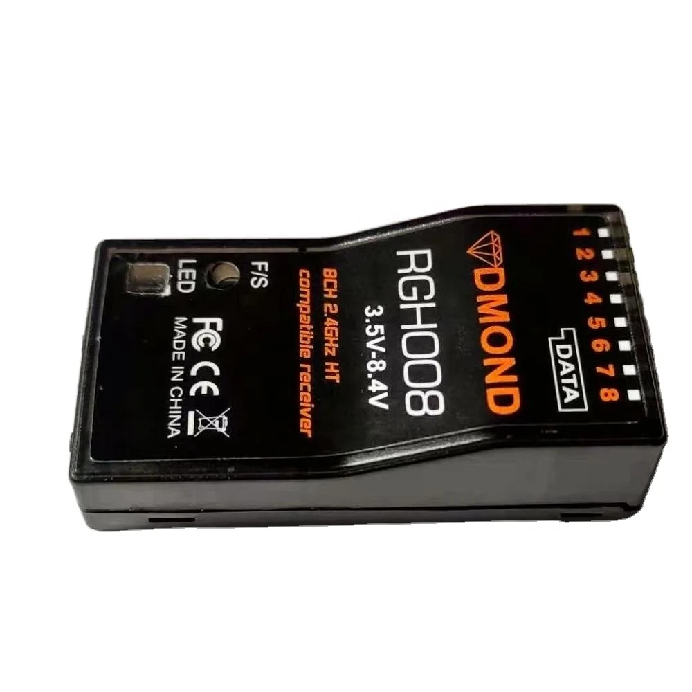 Dmond RGH008 8CH граупнер HOTT sumd SBUS телеметрии совместимый приемник GR-12L GR-32L mz-32 mc-28 mz-16 mz-24 PRO mz-12