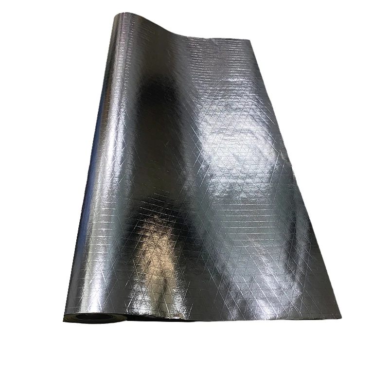 Kraft Paper Foil Insulation Faced Grid Aluminum Foil Laminated Paper for Roof Moisture Proof