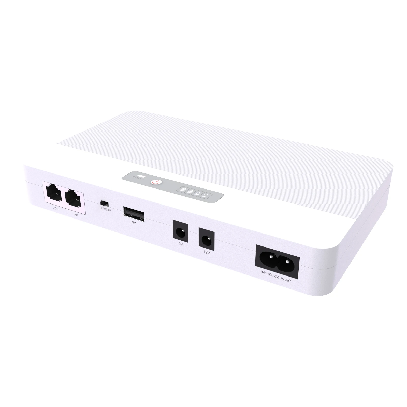 ups poe output DC9V 12V 15V POE 24v 48V usb 5V 10000mah mini dc ups poae 24v mini ups for wifi router