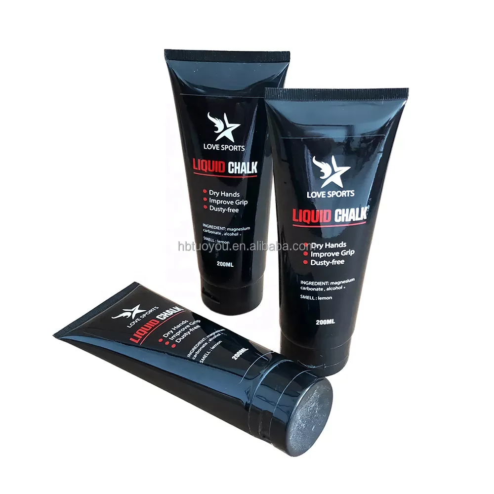 China factory 100ml gym liquid chalk for rock climbing weightlifting sports