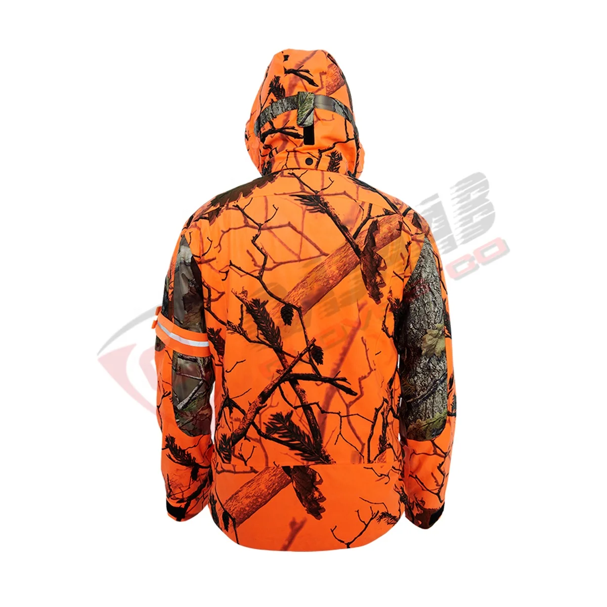 Camo Jacket Custom Windbreaker Winter Coat-Hunting Camouflage Jackets With Hood