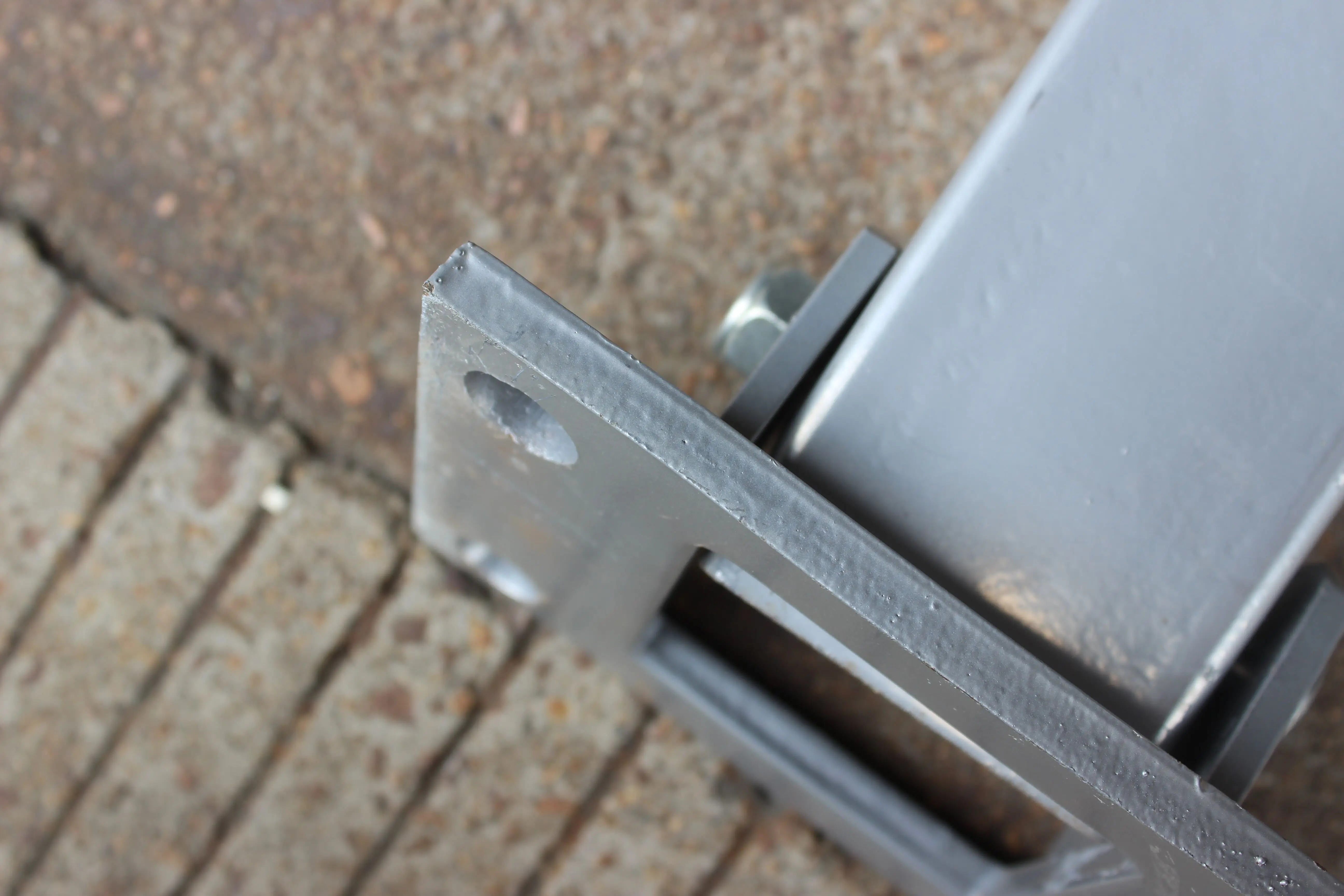 Super September Manual Iron Reflective Car Garage space No Parking Blocker