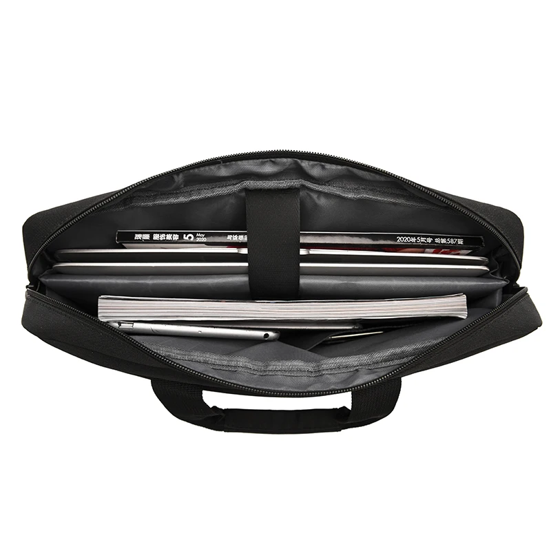 Wholesale Custom OEM 13 14 15 15.6 17 Inch Durable Polyester Laptop Sleeve Bag Computer Shoulder Covers Laptop Messenger Bag
