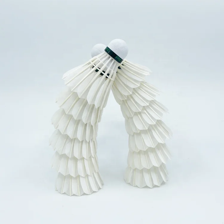 Most Durable Goose Feather Badminton Shuttlecock Hybrid Shuttlecocks D45 Dmantis Brand Factory Supplier