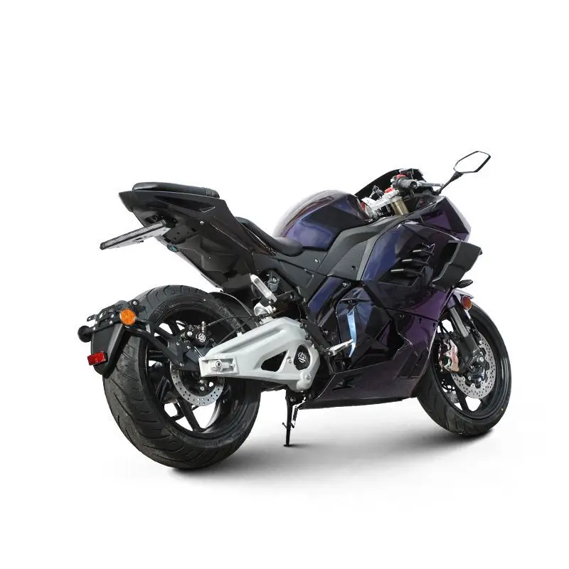 Top Newest Water Cooled Controller Central 15KW Belt Motor Electric Motorcycles With 170km/h