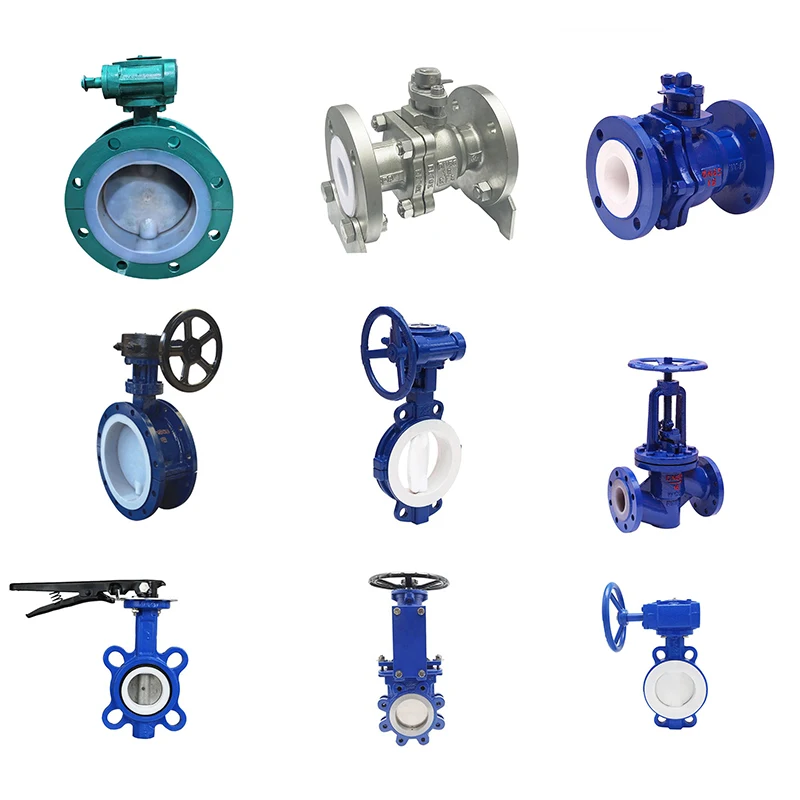 Настраиваемые SS304 316 PTFE/FEP/PFA масло/кислота/База коррозионно-стойкий шаровой шарик управления шарик-бабочка мембранные клапаны