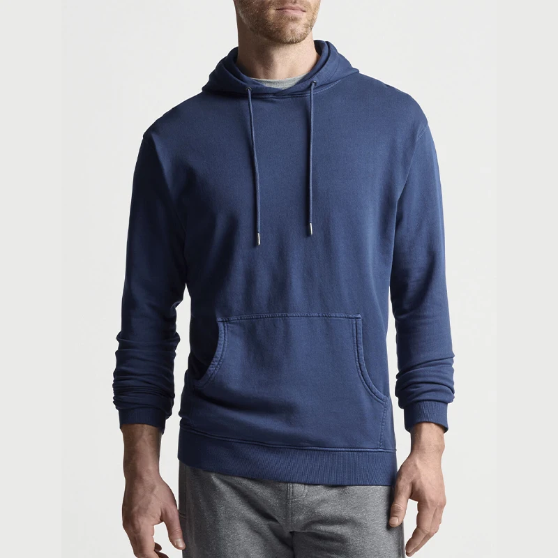 Comfy Baggy Embroidery Slim Fitting Promotional Good Quality Fashion Hoodie Men Custom Printed