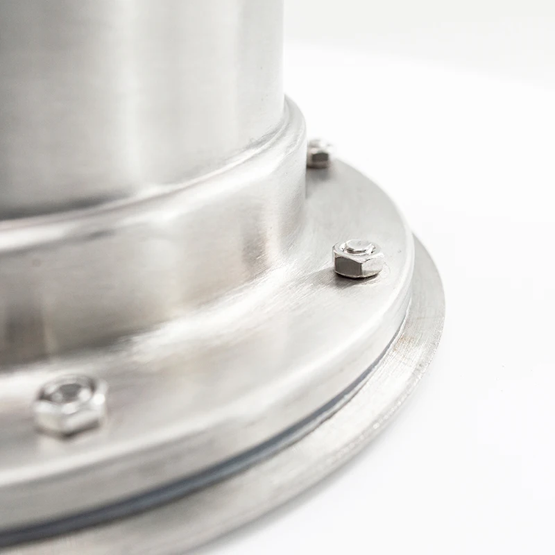 Outdoor led underwater spotlights stainless steel waterproof ip68 submersible 6w pool lighting led fountain lights