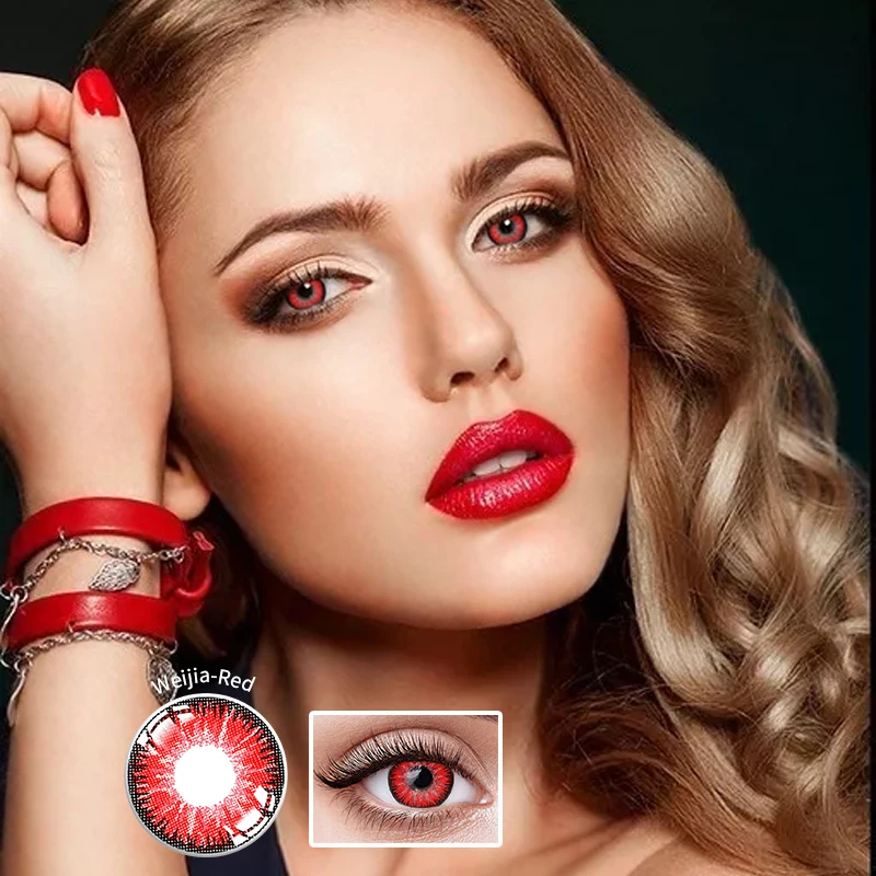  1 год контактные линзы fresh tone of the wind eye ware Корея оптовая продажа цветных контактных