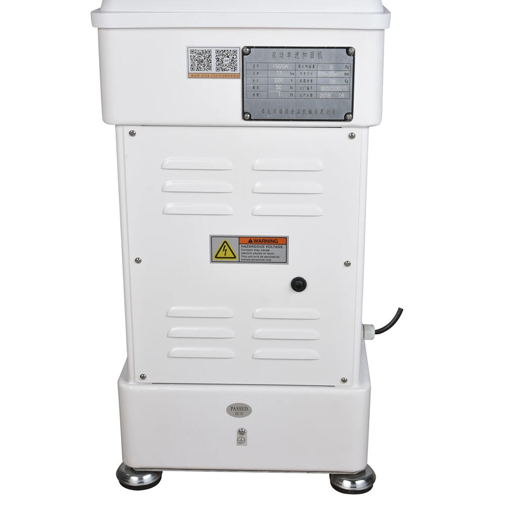 20L Hot Sale Commercial Large Spiral Dough Mixer for Bakery Restaurant Food Mixer Machine for Dry Flour