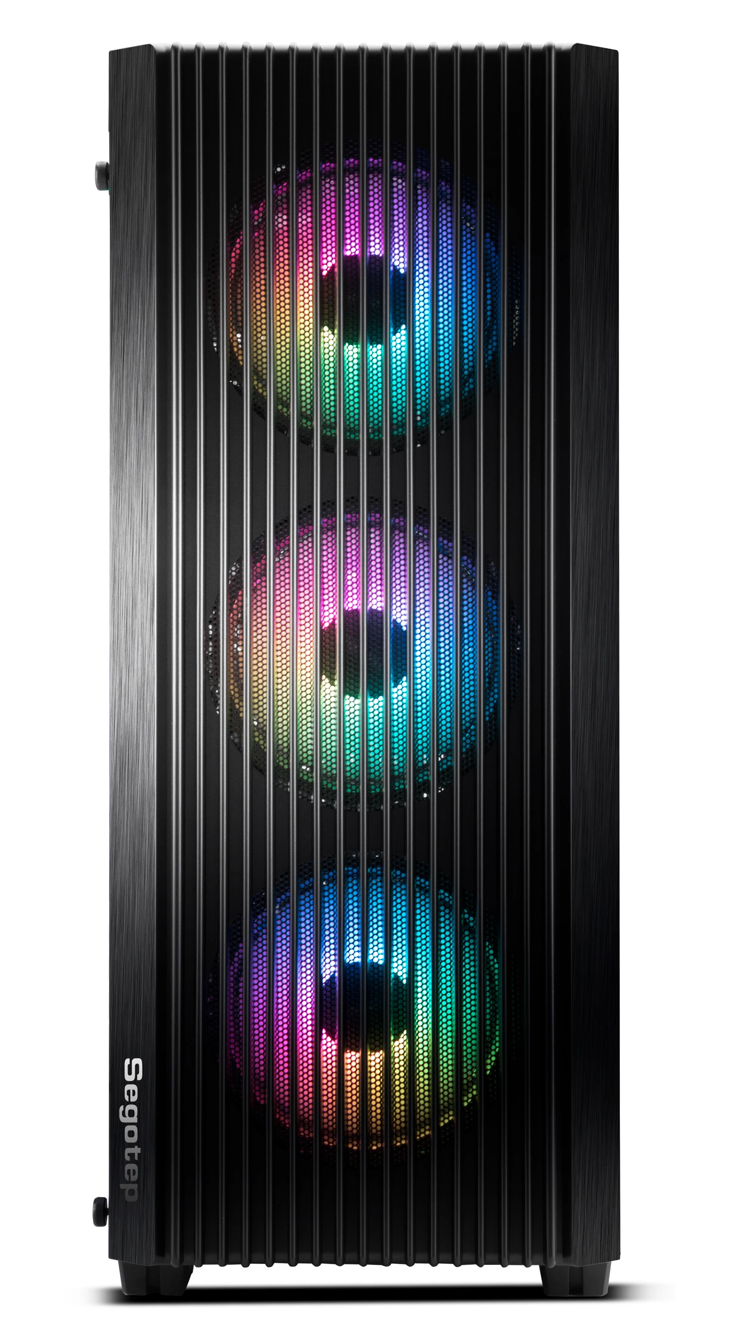 Блок питания ATX/M-ATX/ETX сетка Pc корпус Full Tower SSI-EEB двухстороннюю материнская плата Rgb чехол для ПК Segotep