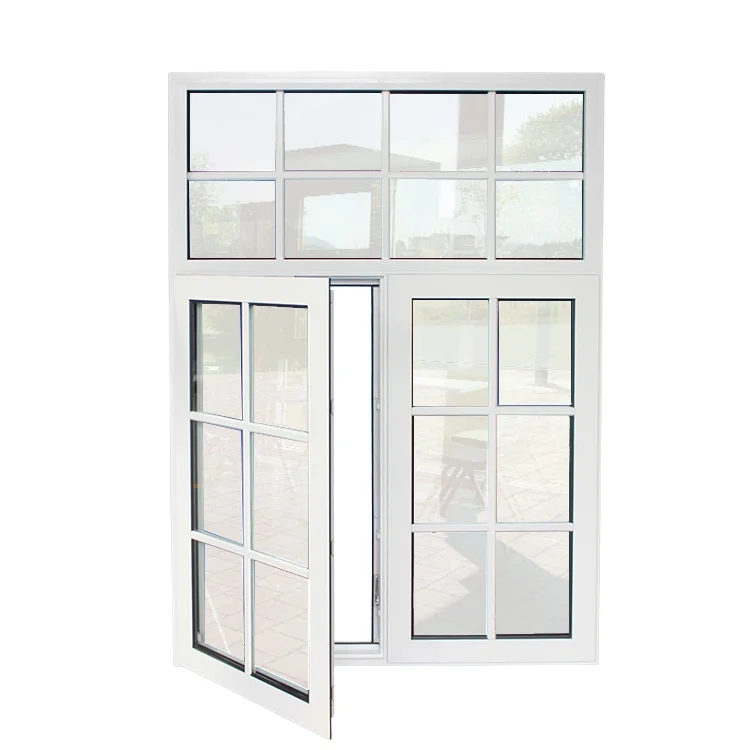 
Exterior Euro thermal break aluminum double glass hinge doors designs 