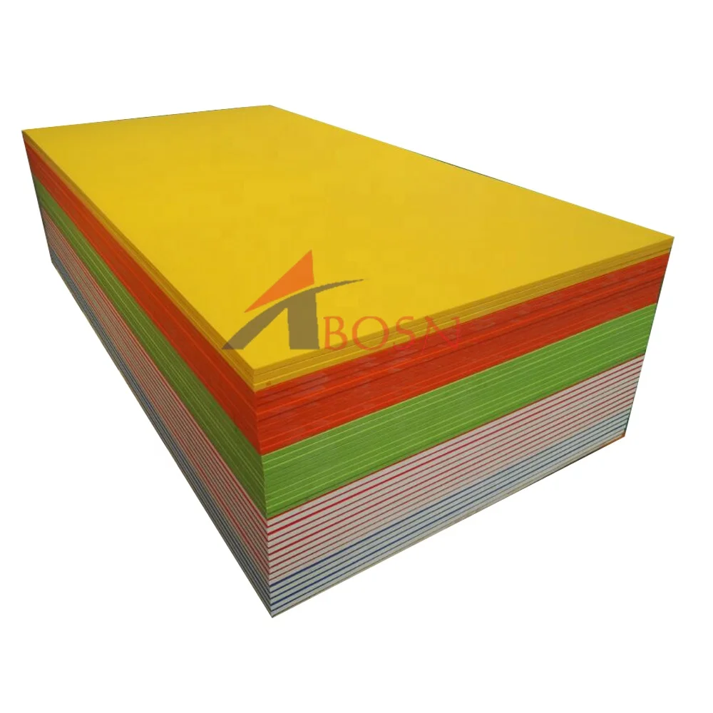 Outdoor Use Engravable 3 Layer High-density Polyethylene Sheet For Signage and Markers