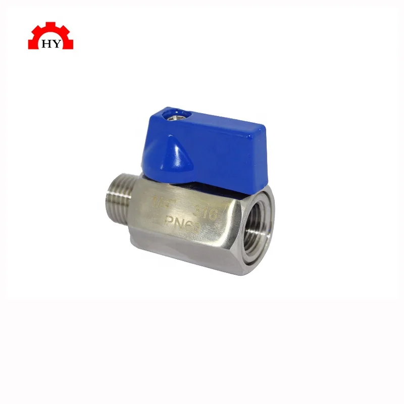 Stainless Steel 304 NPT Male Female Thread Mini Ball Valve