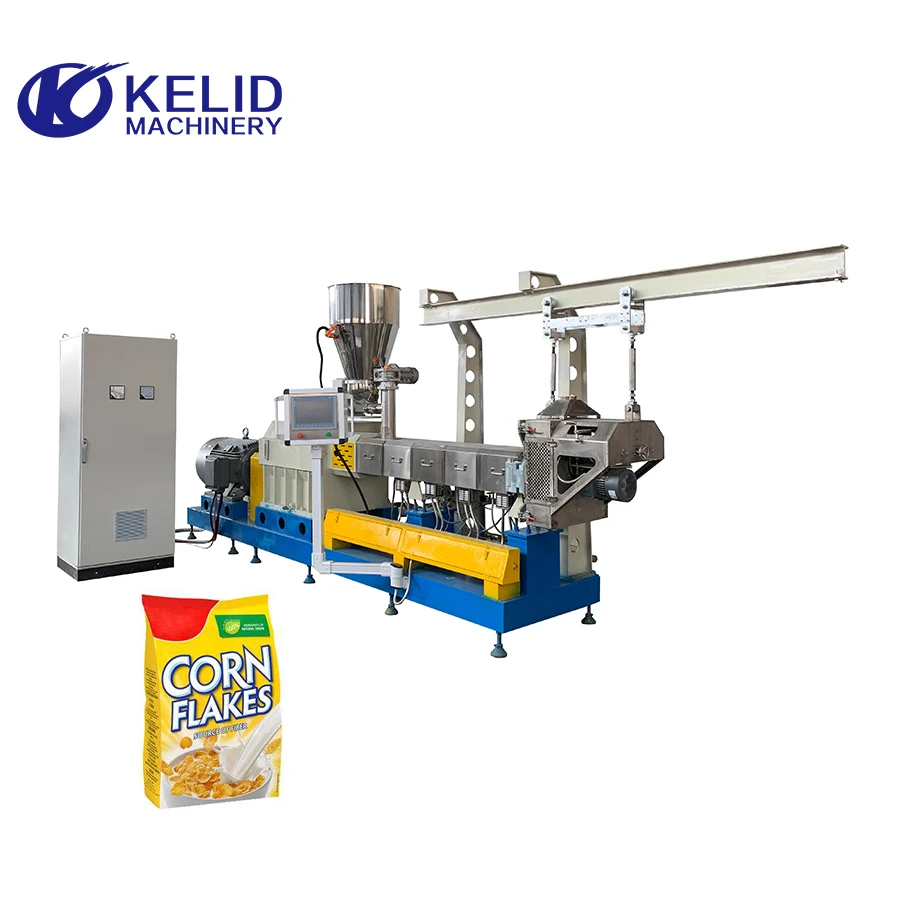Breakfast Cereals Corn Flakes Making Machine