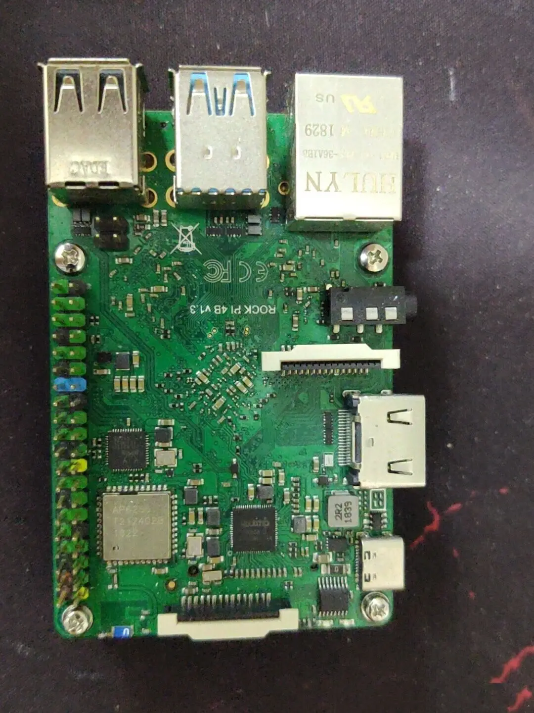 Rock PI 4B RK3399 на основе SBC для Hotspot