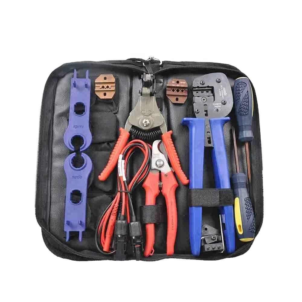 Solar PV crimping tool set for Crimping/Cutting/Stripping tools with connector-Toolkit-01