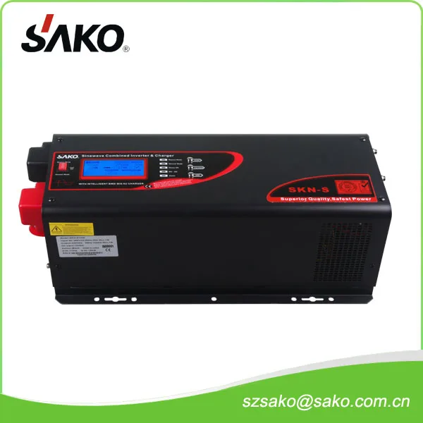 SAKO SKN-S 5048 home inverter with charger 5KW pure sine wave low frequency inverter for home system 12v 24v 48v