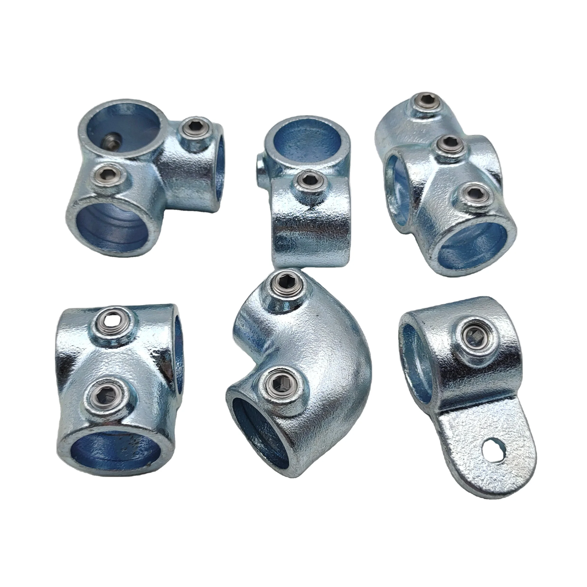 pipe clamp fittings steel pipe key clamp hot-dip galvanized steel pipe joints