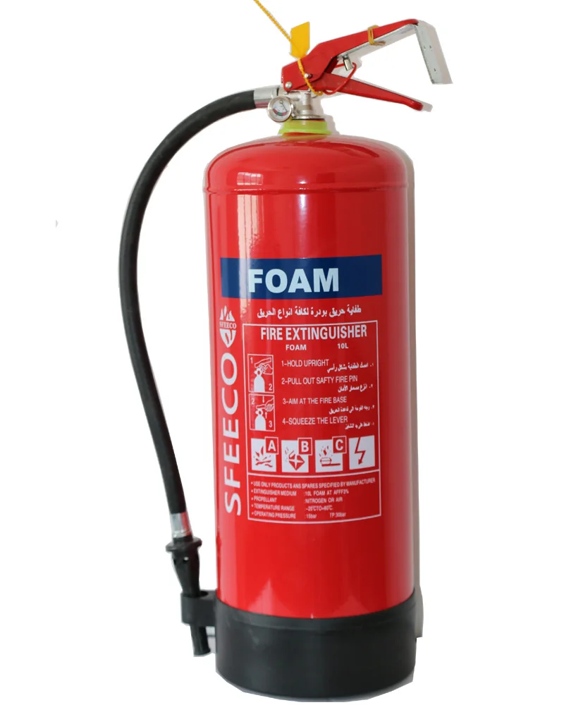 10L CE water  fire extinguisher and 3%afff foam  fire extinguisher