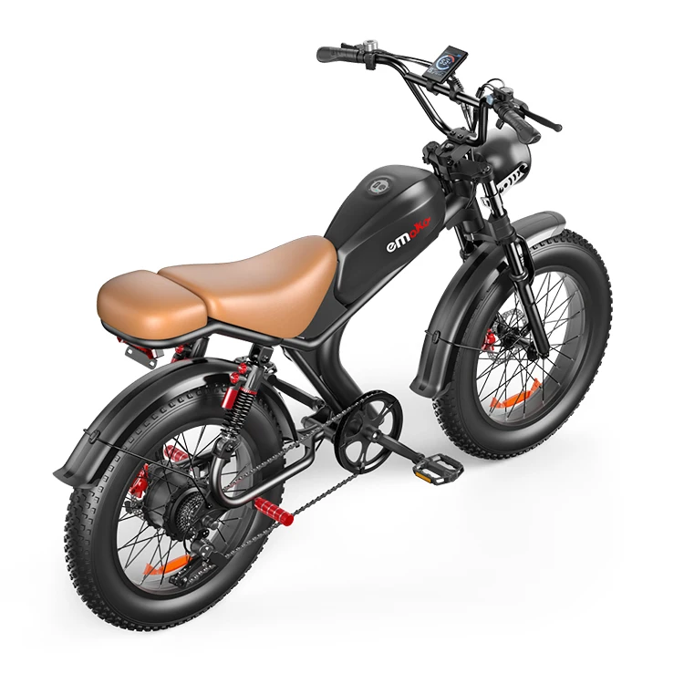 1000W Motor 48V 20Ah Battery High Speed Performance Retro Classic Designed Electric Bicycle E-Bike Fat Tire