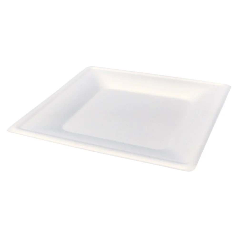 
Low price guaranteed quality eco friendly plates disposable square shape dinner plate 
