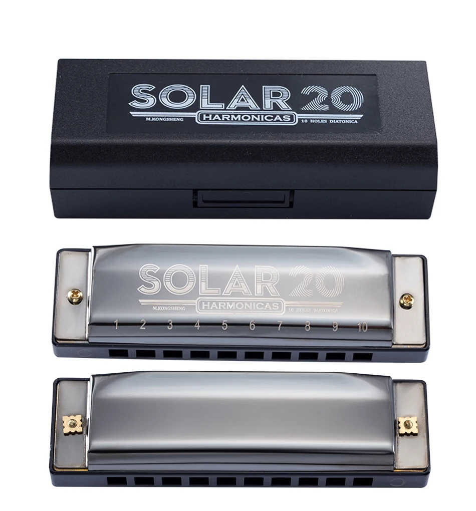 Kongsheng SOLAR20 Blues Harmonica for Beginner