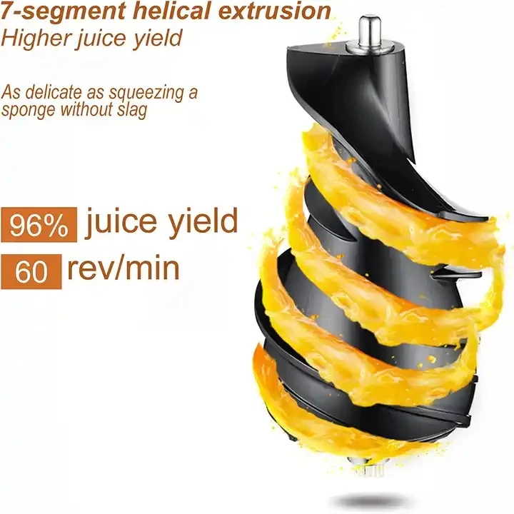 Orange Citrus Fruit Juicer Machine Commercial Electric Cold Press Extractor Machine Slow Juicer