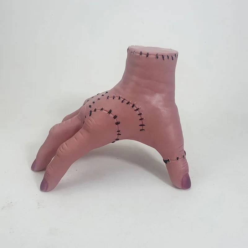 CIVI Fake Hand Cosplay Halloween Decor Scary Props Wednesday Addams Family Thing Hand Cosplay by Addams Family Fake Hand Toys