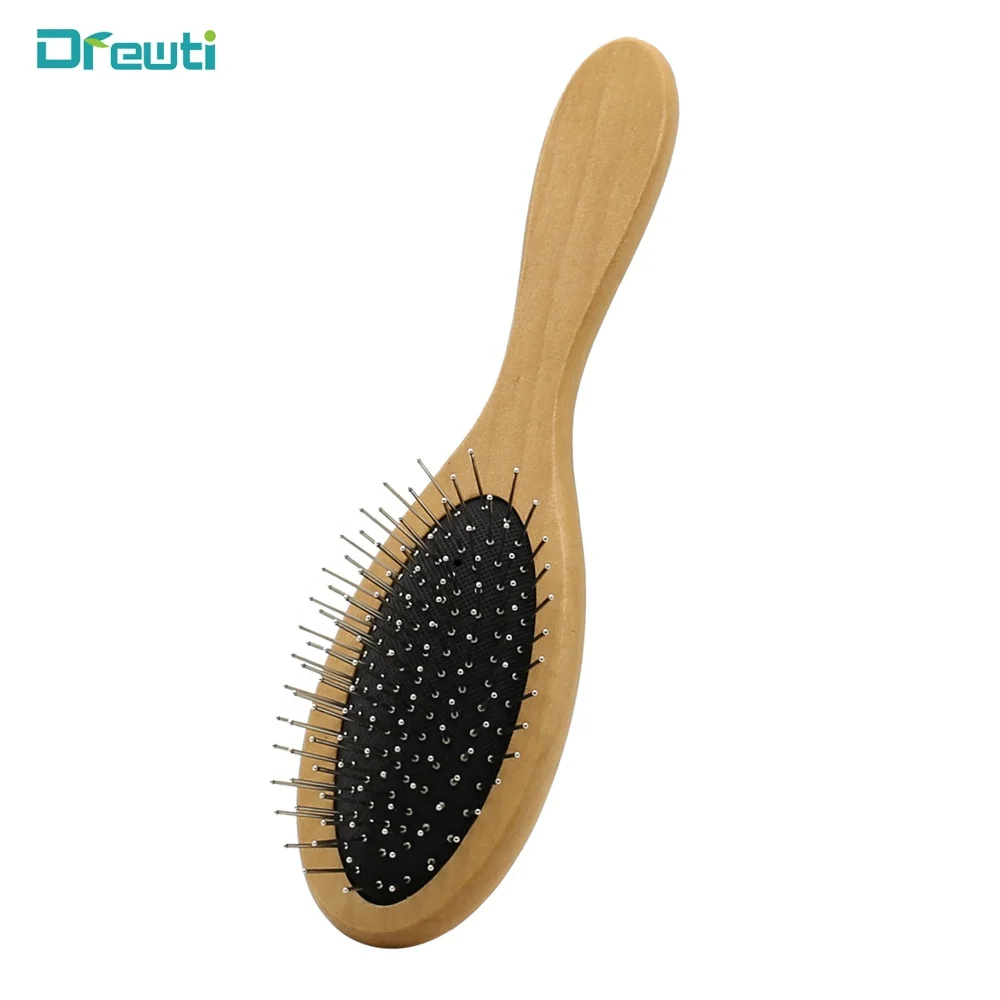 Bohua Profession Wholesale Comfortable Touch Confetti 3Va Sugarbearhair Long Hair Straightener Steel Needle Brush Made In China