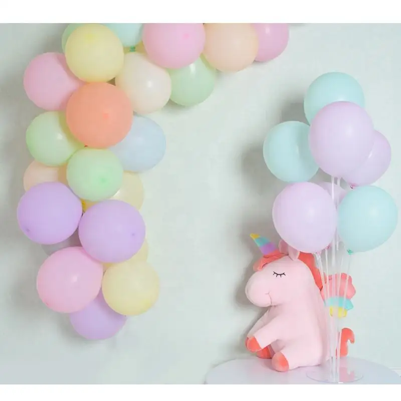 Wedding Party Decoration Durable Latex Balloons Wholesale Round Shape Candy Color Customised Latex Balloons