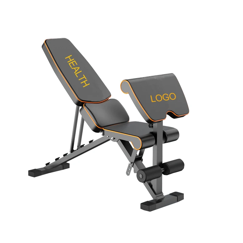 Adjustable Workout Exercise Weight Benches for Home Gym Equipment, Multi-functional Foldable Sit Up Bench Supine Machine